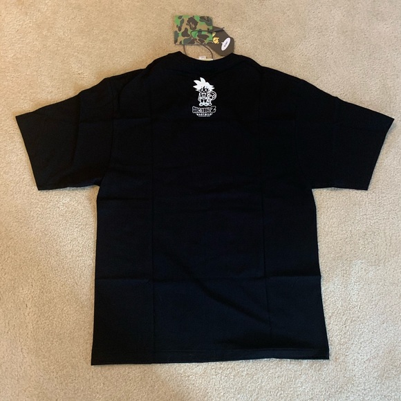 Bape Black Dragon Ball Z Short Sleeve Tee - Picture 2 of 7
